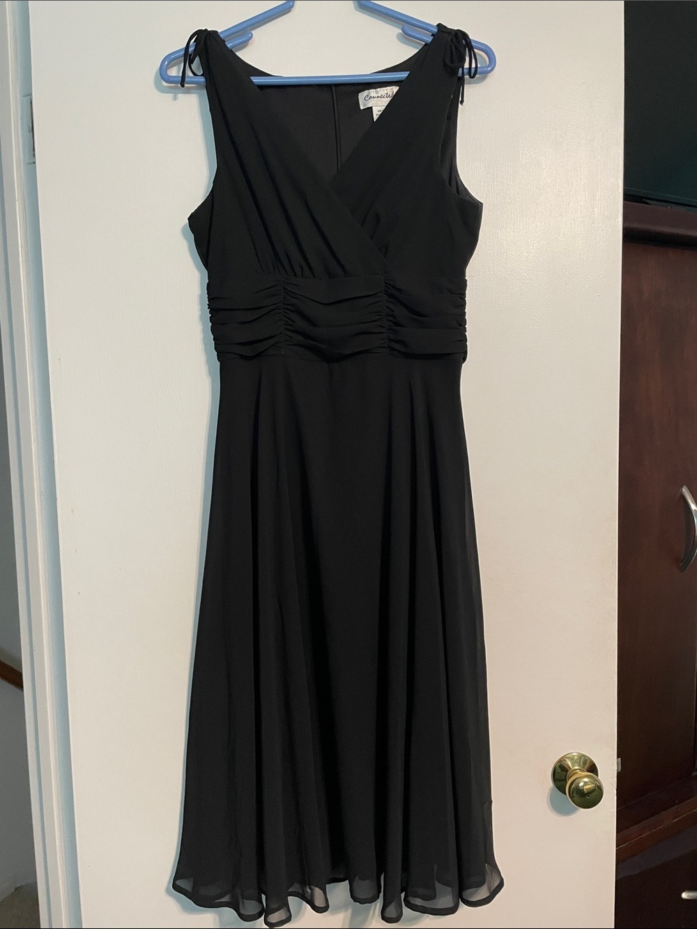 Black simple cocktail dress size 10